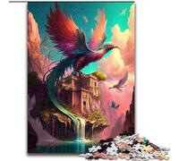 Puzzle per adulti da 1000 pezzi "La fenice nel palazzo" Puzzle in cartone, regalo perfetto per genitori, amanti e amici Età 14+ 1000 pezzi(26x38cm)