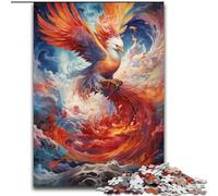 Puzzle per adulti da 1000 pezzi "La fenice vola" Puzzle in cartone, regalo per uomini e donne, per occasioni quotidiane e speciali, 1000 pezzi(26x38cm)
