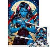 Puzzle per adulti da 1000 pezzi La Fiamma Nera della Creazione Gioco interattivo Difficile Decorazione per la casa Giocattolo Collezione d'artista Belle Arti (50x75cm)