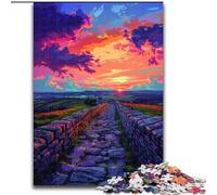 Puzzle per adulti da 1000 pezzi, La Grande Muraglia, puzzle in cartone per adulti, dimensioni 38x26cm, rompicapo impegnativo, attività per famiglie, arredamento per la casa, regalo per le feste