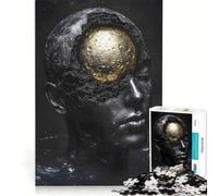 Puzzle per adulti da 1000 pezzi La luna è dentro la testa gioco interattivo per divertimento in famiglia compleanni e altre occasioni 38x26cm