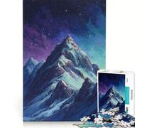 Puzzle per adulti da 1000 pezzi "La montagna magica" gioco educativo rilassante e stimolante per la mente ideale come regalo di compleanno o per occasioni speciali 38x26cm