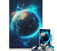 Puzzle per adulti da 1000 pezzi La Terra fragile Tellus, gioco impossibile, difficile, compleanno 50x75cm
