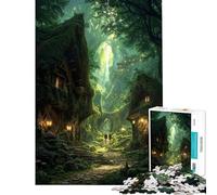 Puzzle per adulti da 1000 pezzi "La Valle dei Sussurri" gioco rilassante ideale per passare il tempo a casa (dimensioni 38x52cm)
