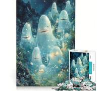 Puzzle per adulti da 1000 pezzi "La valle incantata dei sussurri", gioco impossibile, rilassante e stimolante per la mente, ideale come decorazione da scrivania 38x52cm