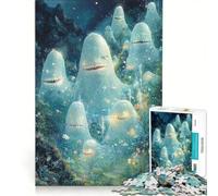 Puzzle per adulti da 1000 pezzi "La valle incantata dei sussurri", gioco pratico, ideale per passare il tempo durante le vacanze a casa e per rafforzare l'amore di coppia 50x75cm