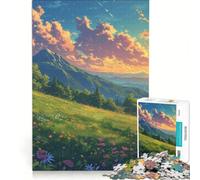 Puzzle per adulti da 1000 pezzi "L'alba sboccia presto", un gioco pratico, divertente e spiritoso, perfetto come idea regalo con Babbo Natale 38x52cm