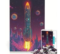Puzzle per adulti da 1000 pezzi "L'alba stellare" giocattolo educativo difficile e stimolante per rafforzare l'amore tra le coppie 38x26cm