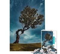 Puzzle per adulti da 1000 pezzi "L'albero" - Gioco educativo e stimolante ideale per il relax e il miglioramento della memoria - Regalo di compleanno (Dimensioni 38x52cm)