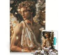 Puzzle per adulti da 1000 pezzi "L'Angelo dell'Amore" gioco impossibile attività divertenti da fare in casa regali di Natale e compleanno 50x75cm