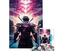 Puzzle per adulti da 1000 pezzi "L'anima del samurai" sfida educativa gioco divertente per ragazzi dai 14 anni in su (50x75cm)