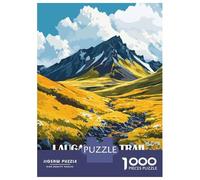 Puzzle Per Adulti Da 1000 Pezzi Laugavegur Trail Iceland Landscape Art Puzzle Per Adolescenti Gioco Pratico Decorazione Per La Casa Regali Di Natale E Compleanno 52x38cm/1000pcs