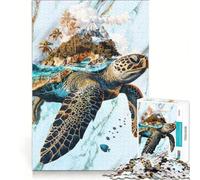 Puzzle per adulti da 1000 pezzi "L'eterno viaggiatore dell'oceano" gioco per famiglie migliora la memoria ideale come regalo per tutta la famiglia 38x26cm
