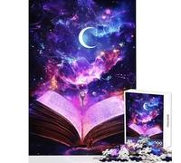 Puzzle per adulti da 1000 pezzi,libro colorato,magico,decorazione per la casa,giocattoli,regalo per compleanni,gioco impossibile,migliora l'amore tra coppie,dimensioni 38x52cm