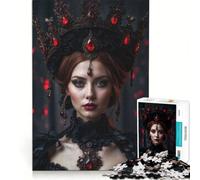 Puzzle per adulti da 1000 pezzi Lilith Regina dell'Inferno gioco impossibile antistress compleanno e Natale 38x26cm