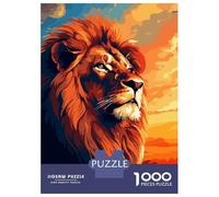 Puzzle Per Adulti Da 1000 Pezzi Lion Africa Pixel Art Puzzle Per Adolescenti Giochi Divertenti Analisi E Logica Difficile E Sfida 52x38cm/1000pcs