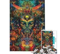 Puzzle per adulti da 1000 pezzi "L'isola del drago" per adolescenti ideale per passare il tempo durante le vacanze come regalo di compleanno o di Natale 38x26cm