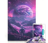 Puzzle per adulti da 1000 pezzi "Lo spazio è selvaggio" gioco interattivo attività divertenti da fare in casa per rafforzare l'amore tra le coppie 50x75cm