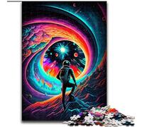 Puzzle per adulti da 1000 pezzi "L'occhio dello spazio" Puzzle per adulti dimensioni 26x38cm Perfetto per Halloween, Natale, regalo di compleanno