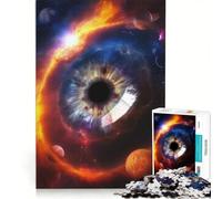 Puzzle per adulti da 1000 pezzi "L'Occhio dell'Universo", gioco impossibile, rilassante e stimolante per la mente, ideale come decorazione da scrivania 50x75cm
