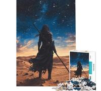 Puzzle per adulti da 1000 pezzi "L'ombra di Dune" - Giochi divertenti e coinvolgenti per coltivare la pazienza - Ottimo regalo per gli amanti dei giochi - Assemblaggio del modello (dimensioni 38x26cm)
