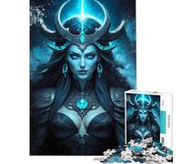 Puzzle per adulti da 1000 pezzi L'ombra di un angelo caduto Puzzle per adulti Gioco pratico Taglio di precisione compleanno e Natale (Dimensioni 38x52cm)