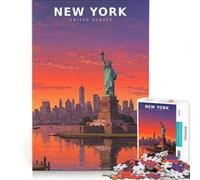 Puzzle per adulti da 1000 pezzi "L'orizzonte della libertà", giochi per famiglie, analisi e logica, per migliorare l'amore tra le coppie 38x52cm