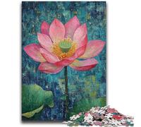 Puzzle per adulti da 1000 pezzi Lotus Art, impegnativi da completare ma divertenti e umoristici, con poster abbinato e foglio di quiz 50x75cm