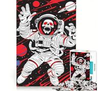 Puzzle per adulti da 1000 pezzi "L'ultima trasmissione" un gioco pratico divertente e spiritoso ideale come decorazione da scrivania 50x75cm