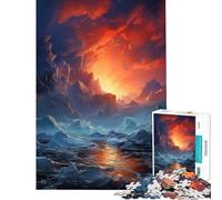 Puzzle per adulti da 1000 pezzi "L'ultimo iceberg" sfida per l'intelligenza gioco avvincente impossibile decorazione da parete ottimo regalo (dimensioni 75x50cm)