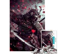 Puzzle per adulti da 1000 pezzi "L'ultimo samurai" - Gioco educativo giocattolo didattico regalo di Babbo Natale segreto decorazione per la casa (dimensioni 38x52cm)