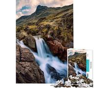 Puzzle per adulti da 1000 pezzi "Lungo il percorso di Lares" Gioco per famiglie Migliora la memoria Regalo di Natale e compleanno (Dimensioni 38x26cm)