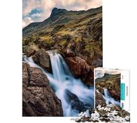 Puzzle per adulti da 1000 pezzi "Lungo il sentiero di Lares" gioco rilassante antistress ideale come regalo per tutta la famiglia (dimensioni 38x52cm)