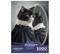 Puzzle Per Adulti Da 1000 Pezzi Luxury Cat Puzzle Per Adulti Giochi Rilassanti Difficili Ottimo Regalo Per I Giocatori 70x50cm/1000pcs