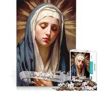 Puzzle per adulti da 1000 pezzi Madonna Addolorata gioco educativo decorazione per la casa ideale come regalo 38x26cm