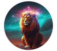 Puzzle per adulti da 1000 pezzi "Maestoso leone su Marte", puzzle impegnativi per adolescenti e famiglie (67,5x67,5cm)