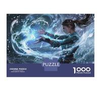 Puzzle Per Adulti Da 1000 Pezzi Magic Water Elemental Art Print Puzzle Per Adulti Giochi Rilassanti Difficili Ottimo Regalo Per I Giocatori 70x50cm/1000pcs