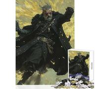 Puzzle per adulti da 1000 pezzi "Mago Arcano,lancio un pugno!" Giocattoli fai da te,regalo di compleanno,giochi per famiglie,con pezzi completamente interconnessi di forma casuale,dimensioni 38x26cm