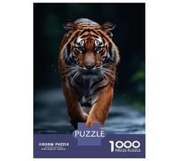 Puzzle Per Adulti Da 1000 Pezzi Majestic Tiger Walking Forward Puzzle Per Adulti Gioco Per Famiglie Migliora La Memoria Interazione Genitore-figlio 38x26cm/1000pcs