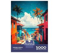 Puzzle Per Adulti Da 1000 Pezzi Manila Art Puzzle Giochi Rilassanti Sfida Difficile Regali Unici Per Compleanno E Natale 38x26cm/1000pcs