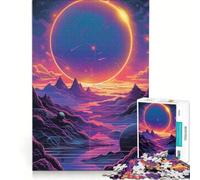 Puzzle per adulti da 1000 pezzi Meravigliosa galassia spaziale gioco rompicapo difficile ideale come regalo per tutta la famiglia 38x52cm