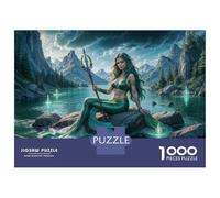 Puzzle Per Adulti Da 1000 Pezzi Mermaid Fantasy Artwork Puzzle Per Adulti Gioco Rompicapo Regali Per Donne Attività Divertenti A Casa 70x50cm/1000pcs