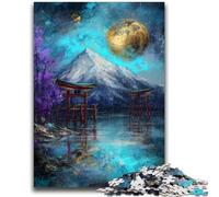 Puzzle per adulti da 1000 pezzi, misterioso cancello Torii, gioco stimolante e gioco per famiglie, regali di Babbo Natale segreto, 50x75cm