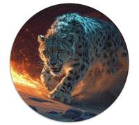 Puzzle per adulti da 1000 pezzi, mistici leopardi del deserto, puzzle per adulti per adolescenti e famiglie, perfetto come decorazione fai da te e sfida rompicapo (67,5x67,5 cm)
