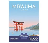 Puzzle Per Adulti Da 1000 Pezzi Miyajima Torii Gate And Deer Puzzle Per Adulti Giochi Divertenti Difficile Difficile Compleanno E Regali Unici 70x50cm/1000pcs
