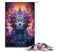 Puzzle per adulti da 1000 pezzi modello di Dio colorato assemblaggio aiuta il cervello a esercitare giocattoli avvincenti per coltivare la pazienza. 1000 pezzi (38x26 cm)