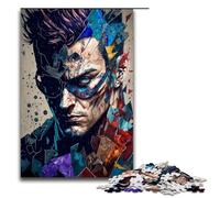 Puzzle per adulti da 1000 pezzi modello Eroe spezzato assemblaggio aiuta il cervello a esercitare giocattoli avvincenti per coltivare la pazienza 75x50 cm