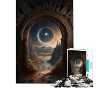 Puzzle per adulti da 1000 pezzi mondi mistici e fantastici stimola la mente l'analisi e la logica Gioco pratico per ragazzi dai 14 anni in su (50x75cm)