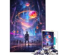 Puzzle per adulti da 1000 pezzi mondo magico puzzle per ragazzi giochi rilassanti ma divertenti e spiritosi regalo di compleanno e unico (dimensioni 38x52cm)
