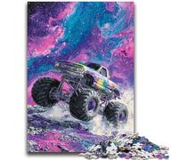Puzzle per adulti da 1000 pezzi Monster Truck Aiuta il cervello a esercitare Giocattoli avvincenti per coltivare la pazienza Interazione genitore-figlio 50x75cm